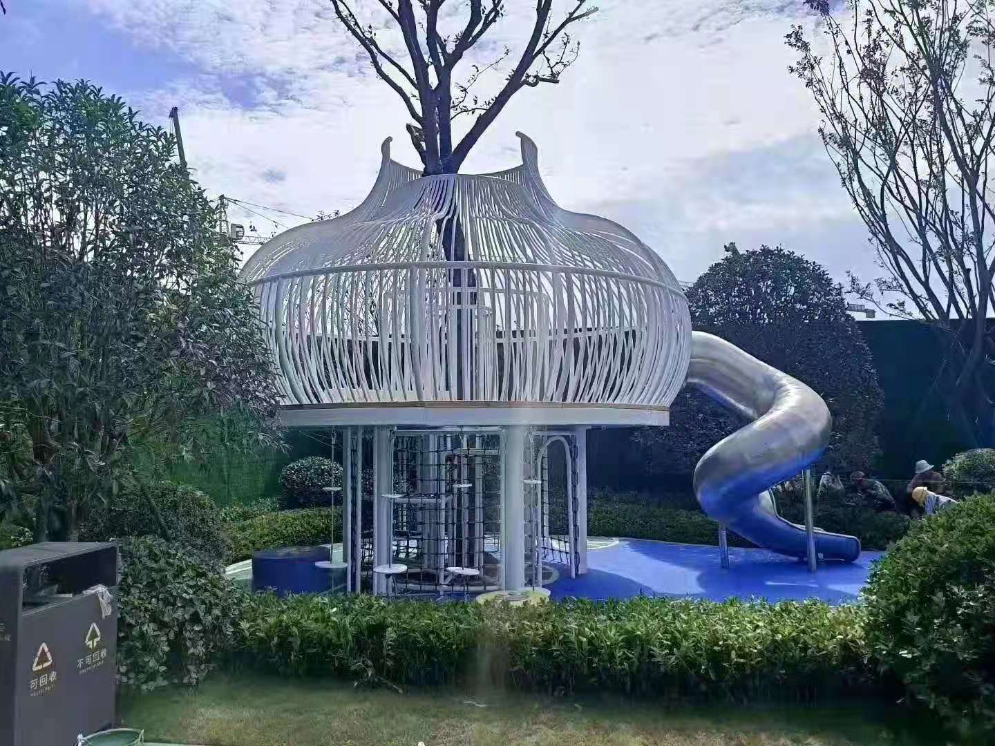 不銹鋼滑梯