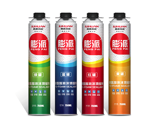 Expanded series foam adhesive