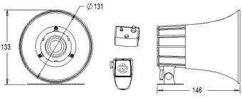 ADX802 three-tone adjustable