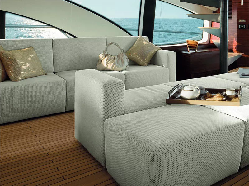 Yacht interior and exterior decoration