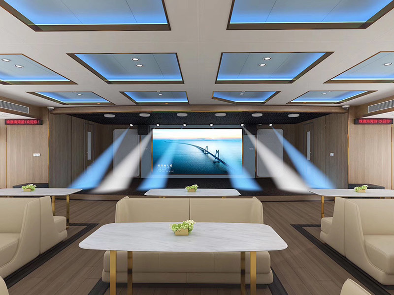 Yacht interior and exterior decoration