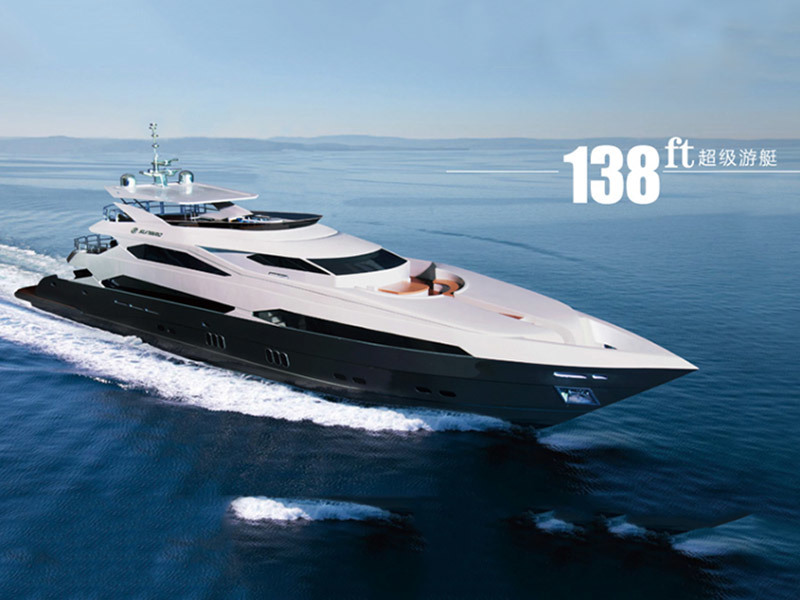 Yacht interior and exterior decoration