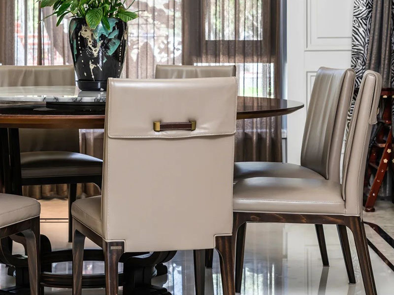 Interior leather for home decoration
