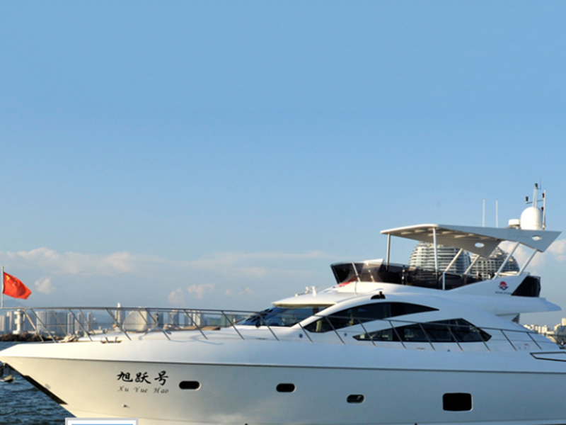 Yacht interior and exterior decoration