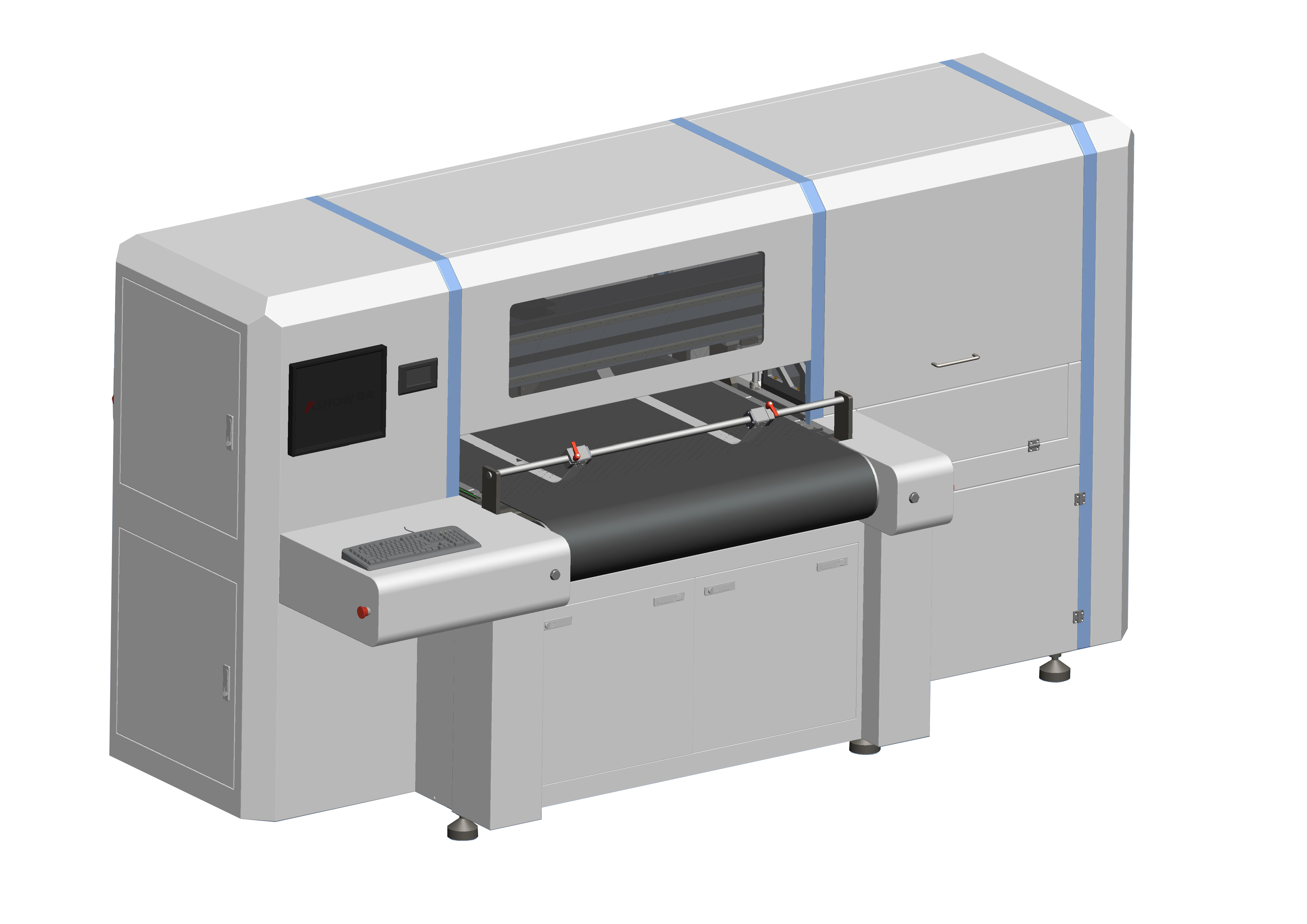 Single Pass Carton Boards Printer