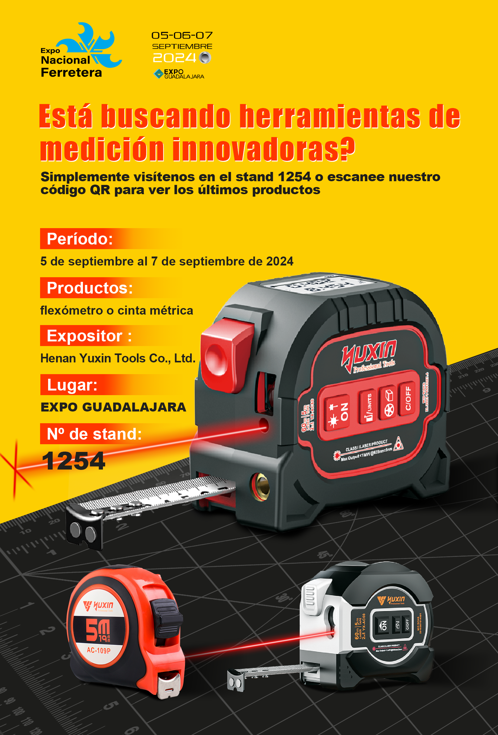 We will attend  Expo Nacional Ferretera 2024 Mexico