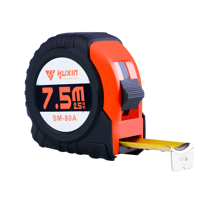 Single stop Rubber Coated  economic  25ft Tape Measure