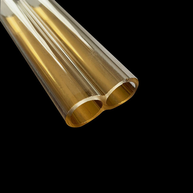 Gold-plated double tube