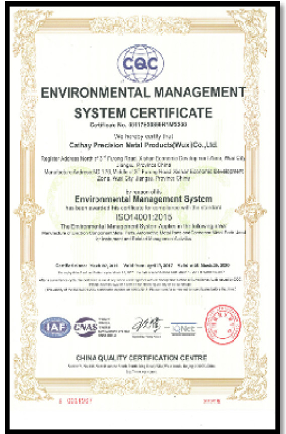 ISO 14001 2015