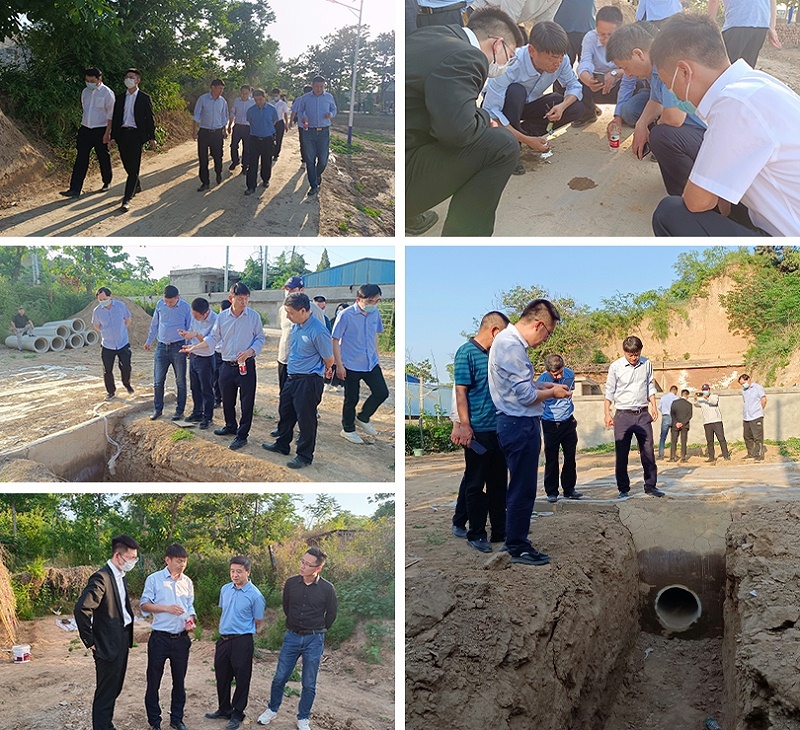 Leaders and experts from China Construction Five Bureau, Henan Geological and Mining Bureau, China Nuclear Five Institute, Henan Water Conservancy and Environment Vocational College visited Sano Repair