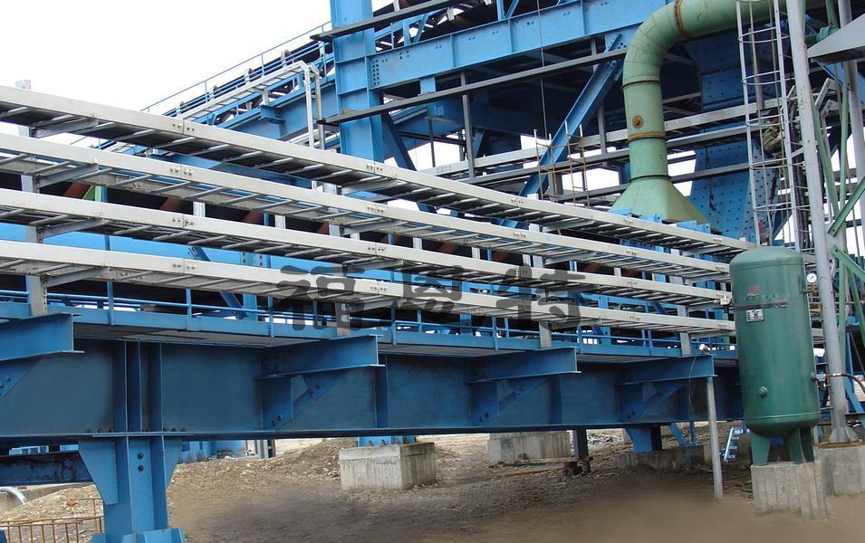 復合環氧樹脂復合型防腐大跨距電纜橋架在礦石碼頭應用