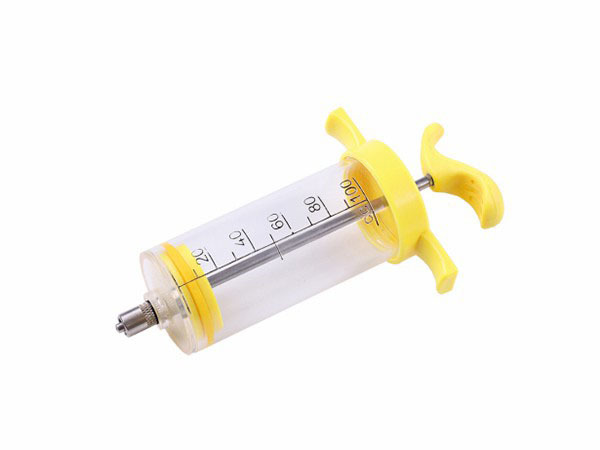 KD308 Plastic Steel Syringe H-Type(Offset-style TPX)