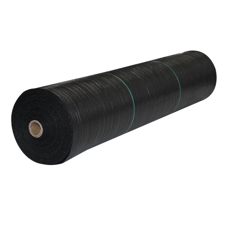 black weed mat roll
