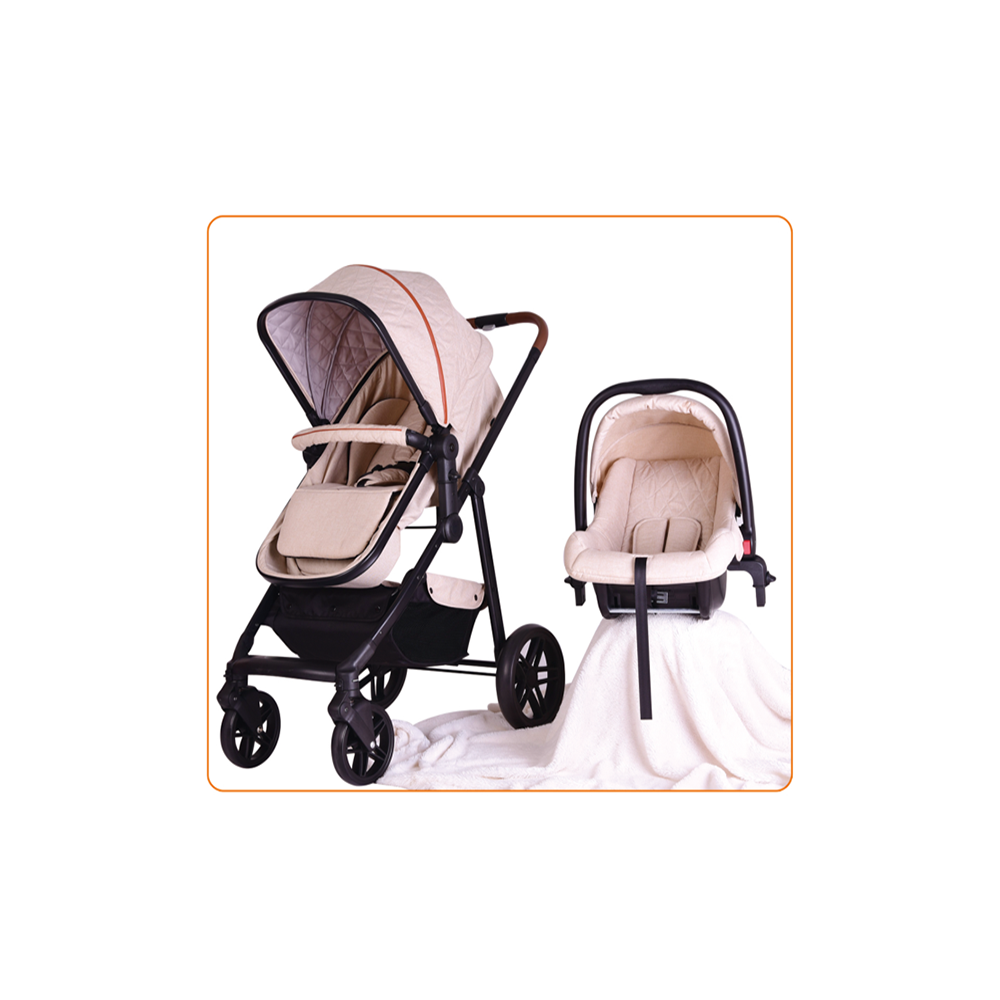 YH-H818  Luxury high landscape easy folding 3-1 baby stroller