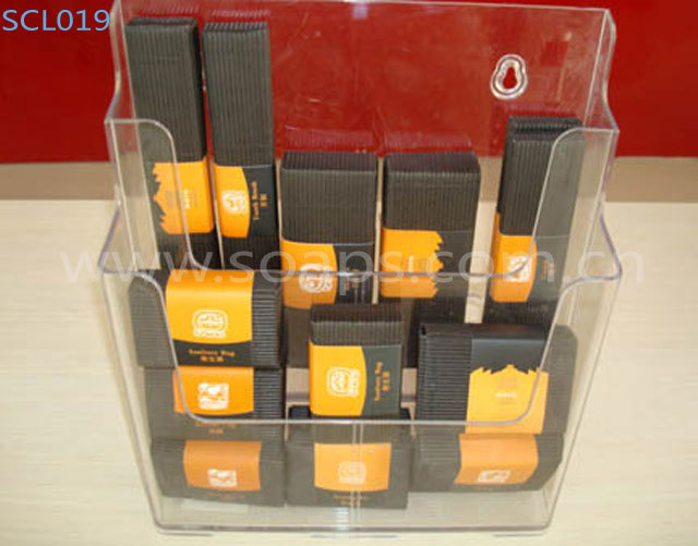 black corrugated box packing