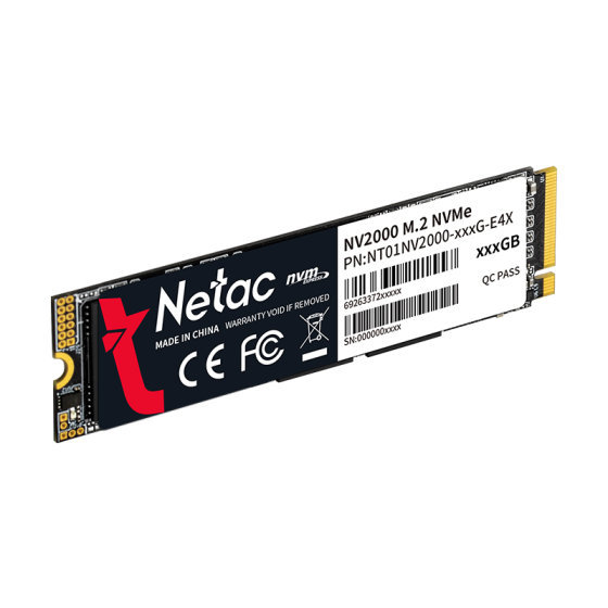 Netac-Disque dur interne à semi-conducteurs, SSD M.2 Nvme, 1 To, 2 To, 4  To, M.2 NVcloser SSD, PCIE 4.0, M2 NVcloser 2280, Disque pour ordinateur de