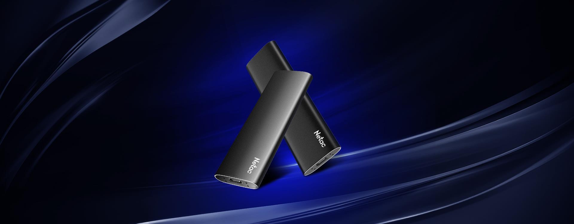 Disque dur externe SSD slim NETAC 250 GO