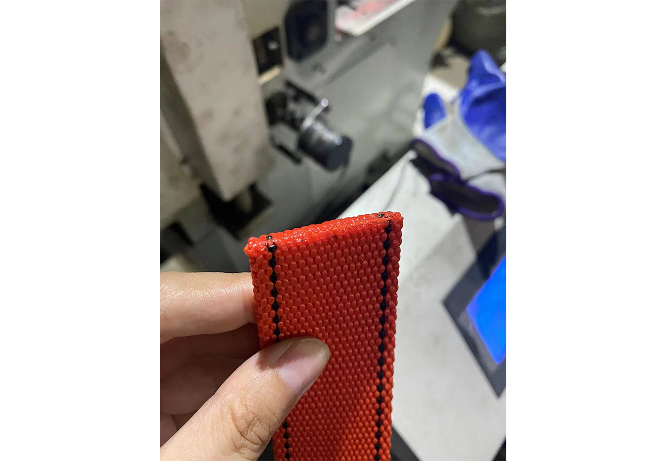 自动理料切带推带机