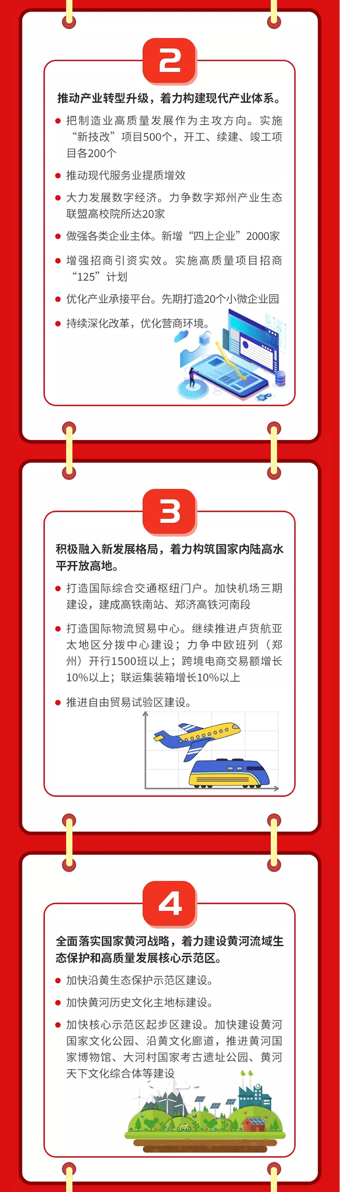 ←2020｜2021→ 一图读懂郑州市政府工作报告