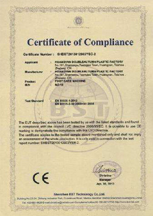 CE Certificate