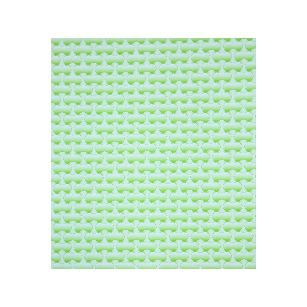 SX-6117 Green-green ribbon on white
