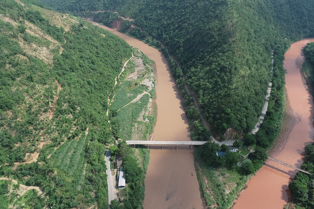 國(guó)道227 線雙柏至新平(水塘)公路石羊江大橋洪水影響評(píng)價(jià)