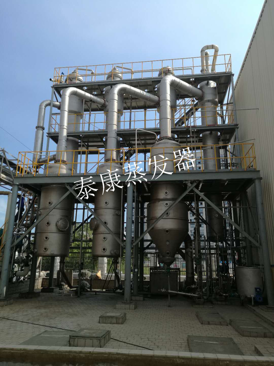 6t rare earth industry triple effect crystallization evaporator-机械-液压机 ...