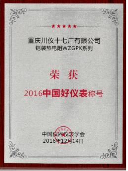 “中国好仪表”