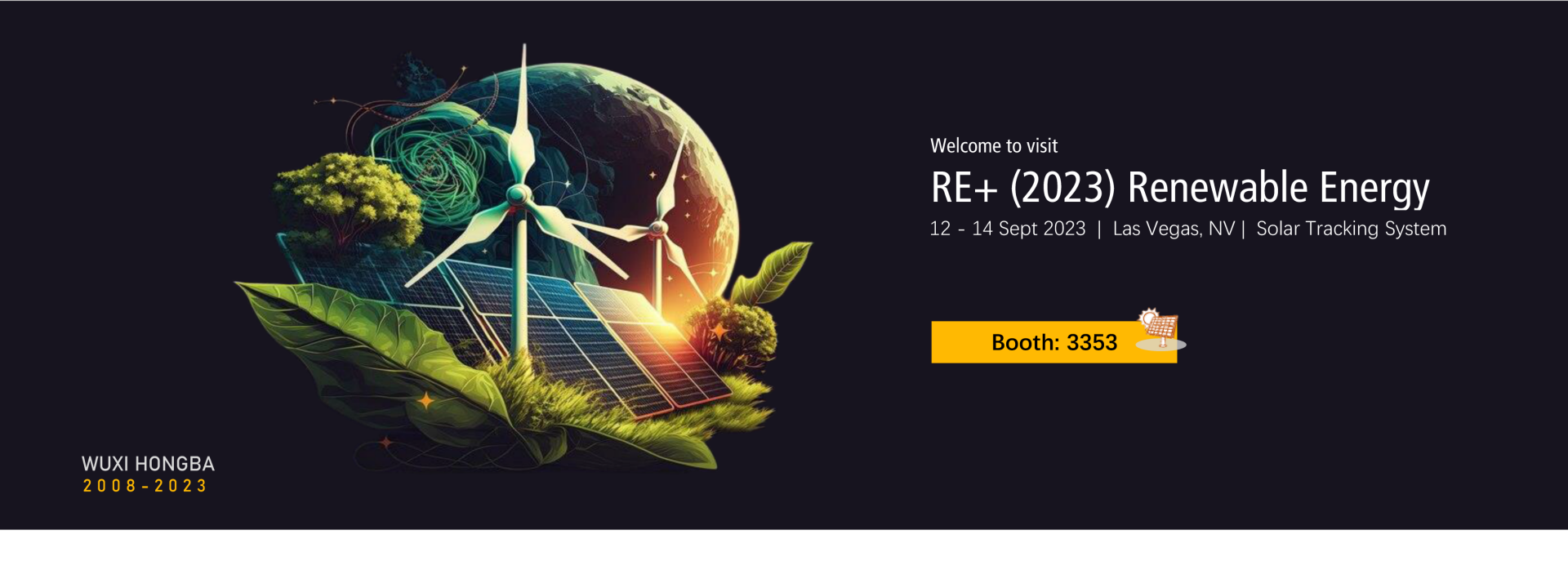 solar tracker RE+ trade show
