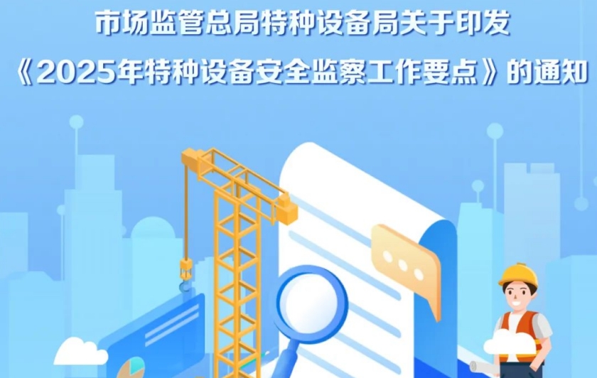 一圖讀懂 | 2025年特種設(shè)備安全監(jiān)察工作要點