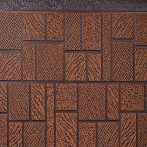 DMSG-QW light brown sand roller tile red mosaic
