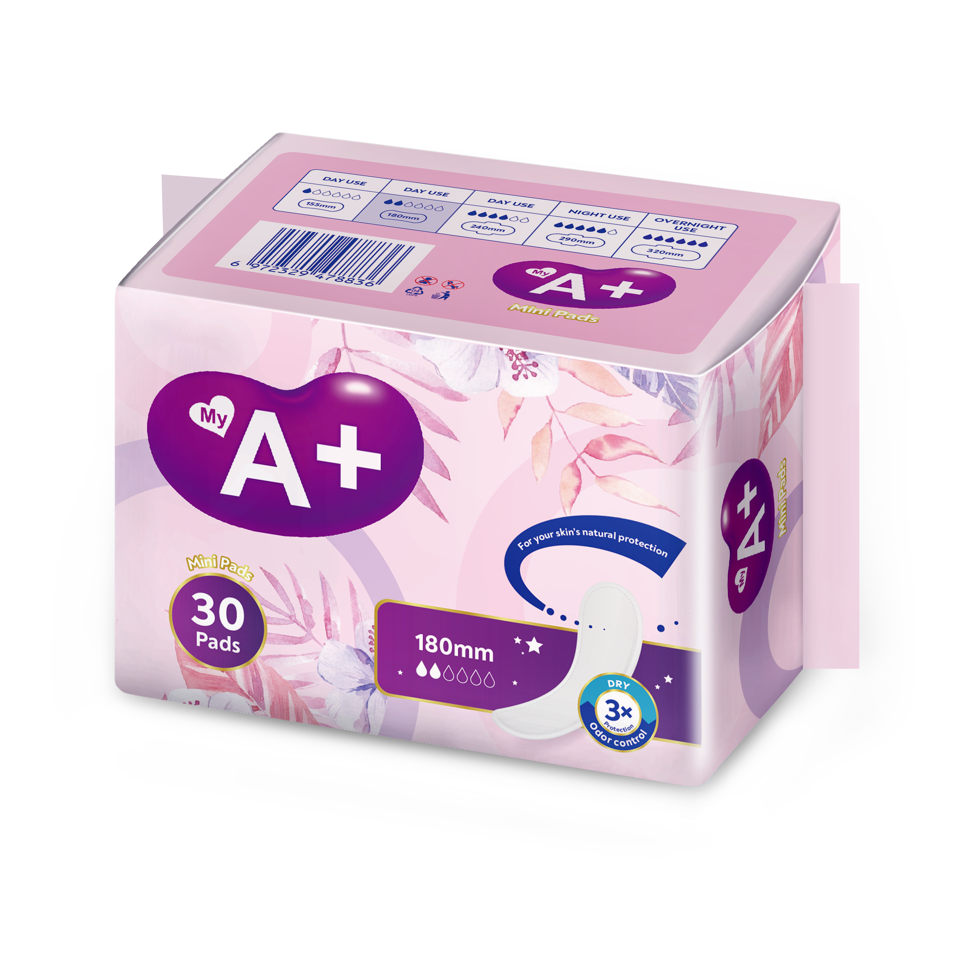 A+ Panty Liners Sanitary Pads for Woman OEM Cotton Sanitary Napkin Wholesale With Highly Absorbent Sanitary Pads Low Prices