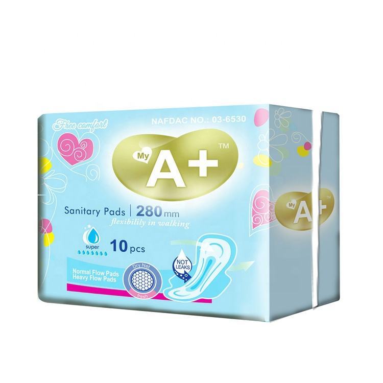 My A+brand sanitary pads