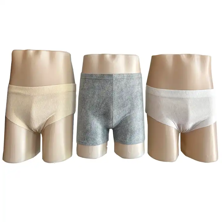 Men And Women Travel 5 Pack Portable Cotton Underwear For Travel Maternal Postpartum Shorts Disposable Underwear
