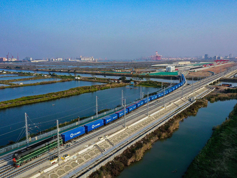 New Nansha Port Railway Project New Nansha Port Railway Project