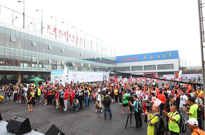描述：第20届全球华人羽毛球锦标赛在健龙森体育馆...........