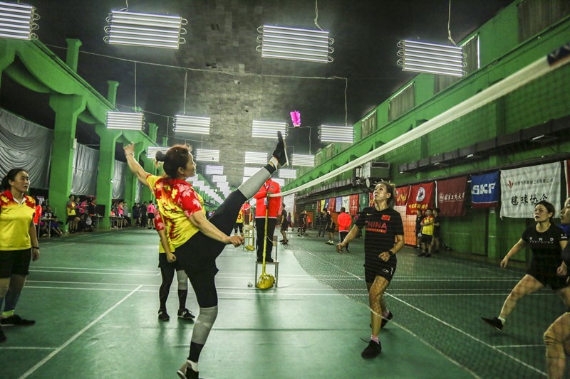 2018北京国际毽球公开赛在健龙森体育馆成功举办