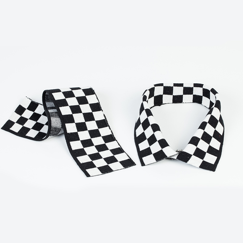 【COSYHARU】Lewen Striped Collar Knit COSYHARU】Lewen Striped Collar Knit