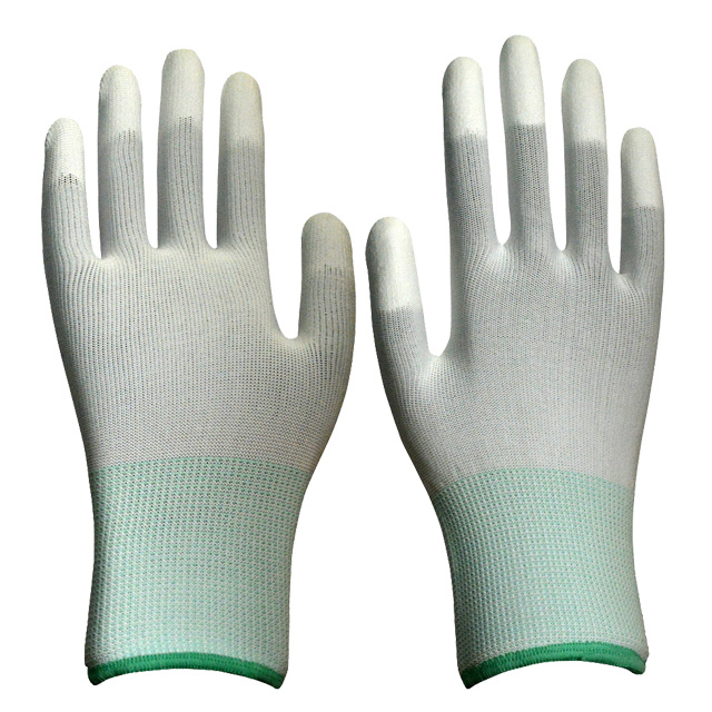 7801 Polyester PU gloves