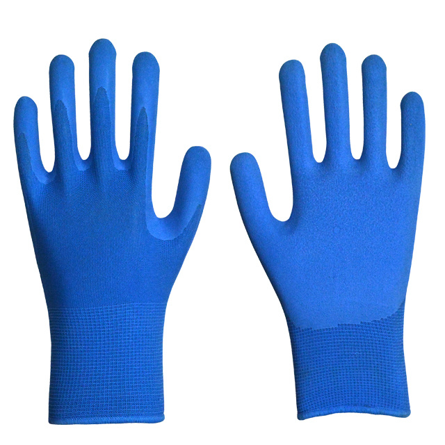 6802C Latex non-slip protective gloves