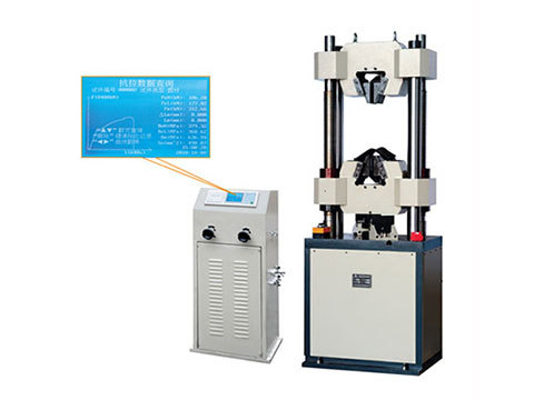 WE-100B/300B/600B/1000B电液式万能试验机
