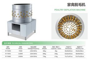 家禽脱毛机