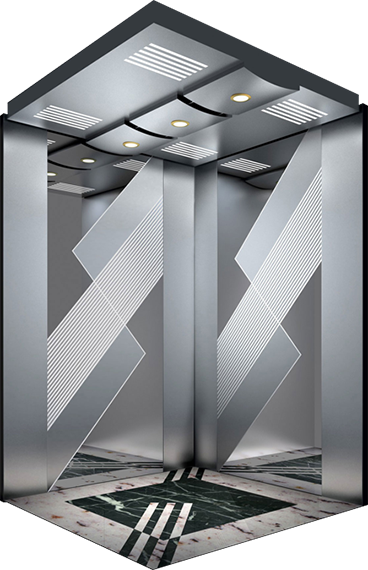 High end commercial passenger elevator