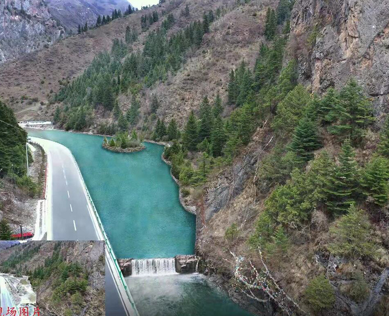 甘肃省迭部县扎尕那景区纳加石门人工湖建设工程