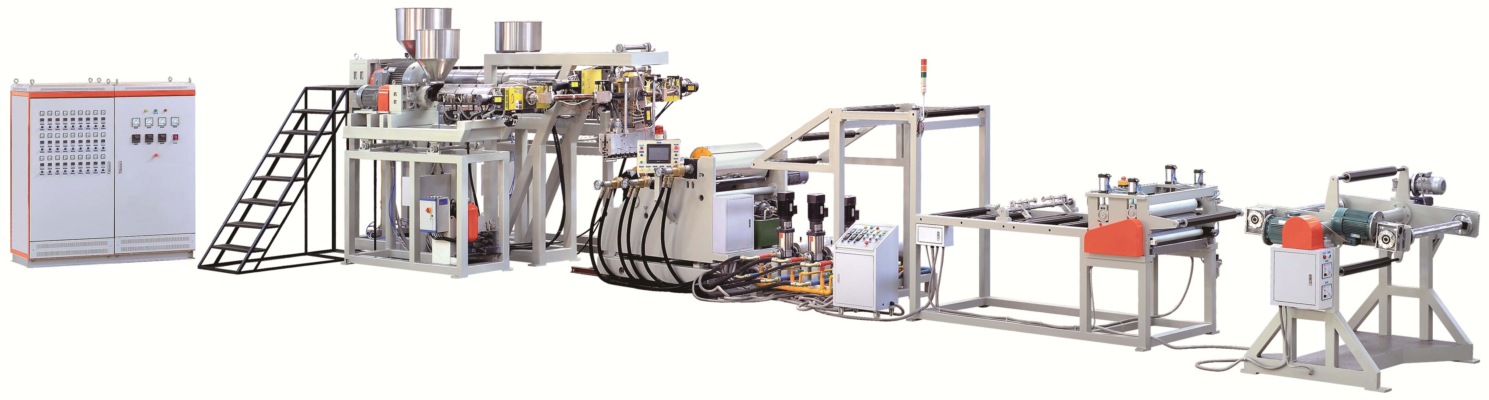 JP-850-105-75-50 Five-Layer Plastic Sheet Co-Extruding Machine
