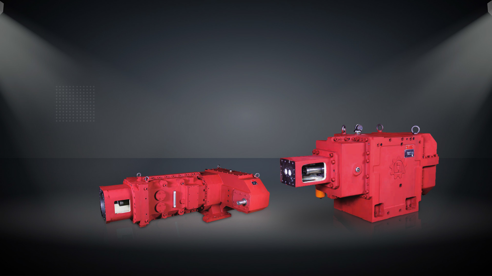Rubber and plastic extrusion industry gearbox leader