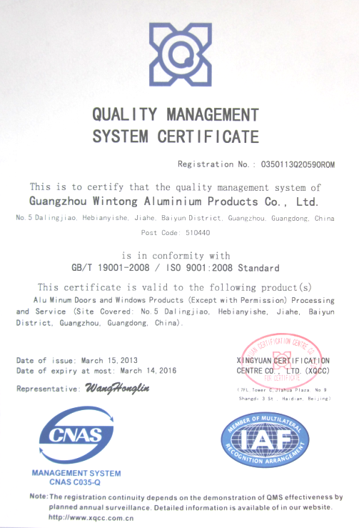 Certificates