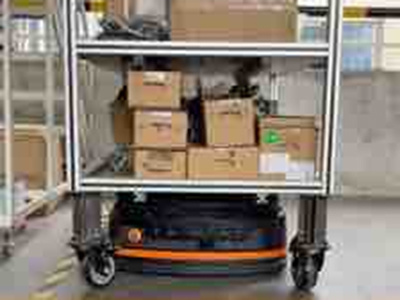 AGV rack handling