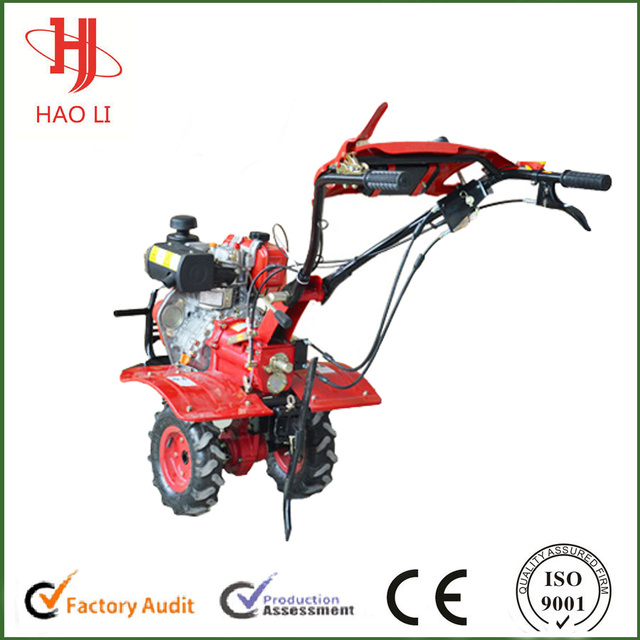 The new products diesel tiller cultivator with double air filter