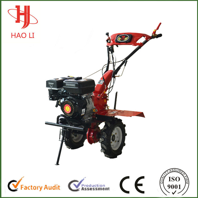 9hp farm cultivator diesel rotary tiller with light and toolbox